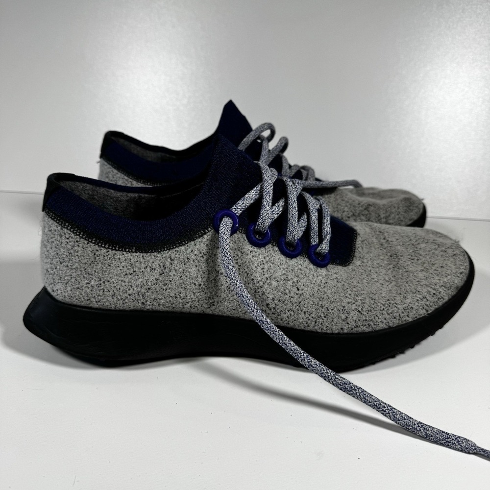 Allbirds Wool Dasher Mizzle Mens Size 11.5 Gray Athletic Running Shoes Sneakers